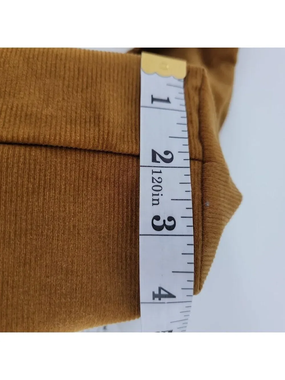 Merit Corduroy Cosmetics Bag | Gold Corduroy | New With Tags